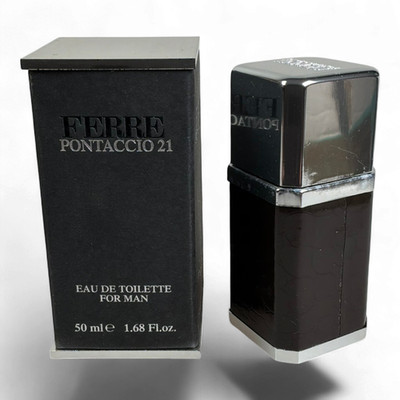 Pontaccio 21 by Gianfranco Ferre Eau de Toilette EdT Splash 50ml Vintage