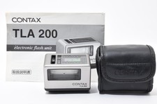 Top MINT in Case Contax TLA 200 Shoe Mount Flash For G1 G2 Tested From Japan