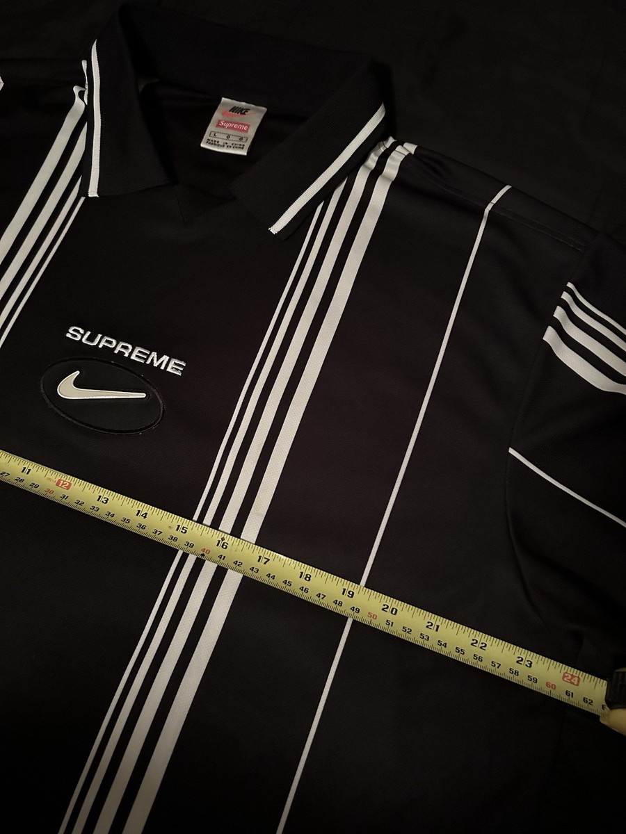 Supreme x Nike Jewel Soccer Jersey FW20 - Black Shirt Dri-FIT