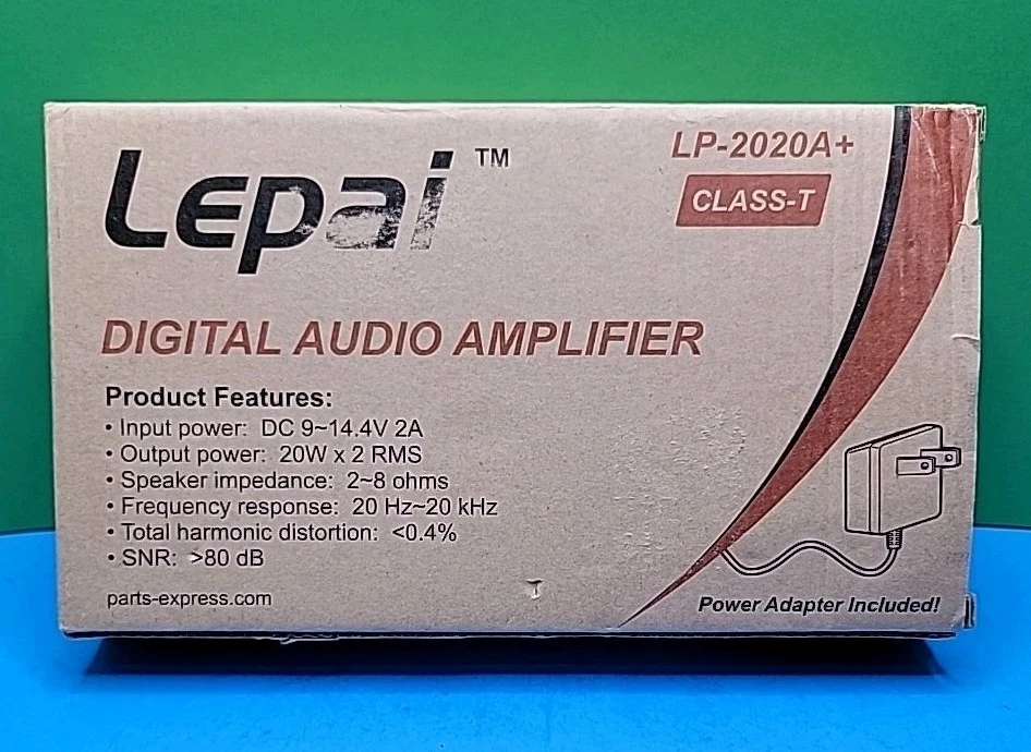 Lepai LP-2020A+ класс T Hi-Fi стерео цифровой усилитель и источник питания. - Изображение 2 из 3