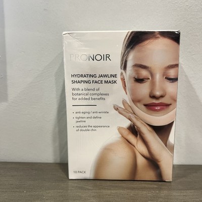 PRONOIRHydrating Jawline Shaping Face Masks - 10-Pack