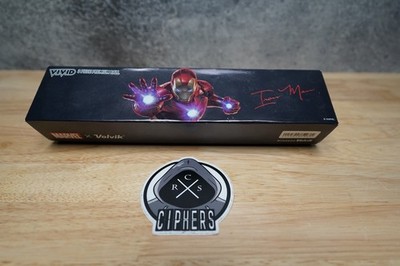 Volvik Marvel Iron Man Super Hero Premium Golf Balls 4-Pack w/Ball Marker