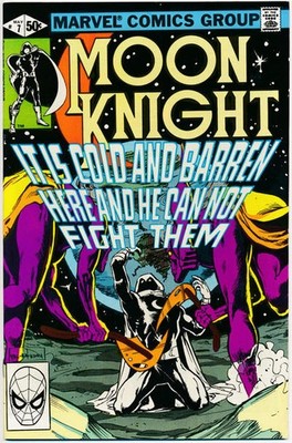 Moon Knight (1980) #   7 (5.0-VGF) Stains on bottom corners 1981