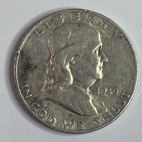 1949-S Franklin Half Dollar - 90% Silver 50C