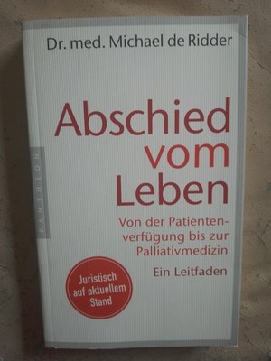 Michael de Ridder: Abschied vom Leben (9783570553565)