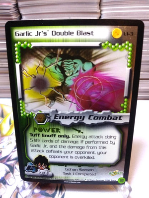DBZ CCG DRAGONBALL Z GARLIC JR'S DOUBLE BLAST L1-3 GOHAN SEASON FOIL SCORE VLP