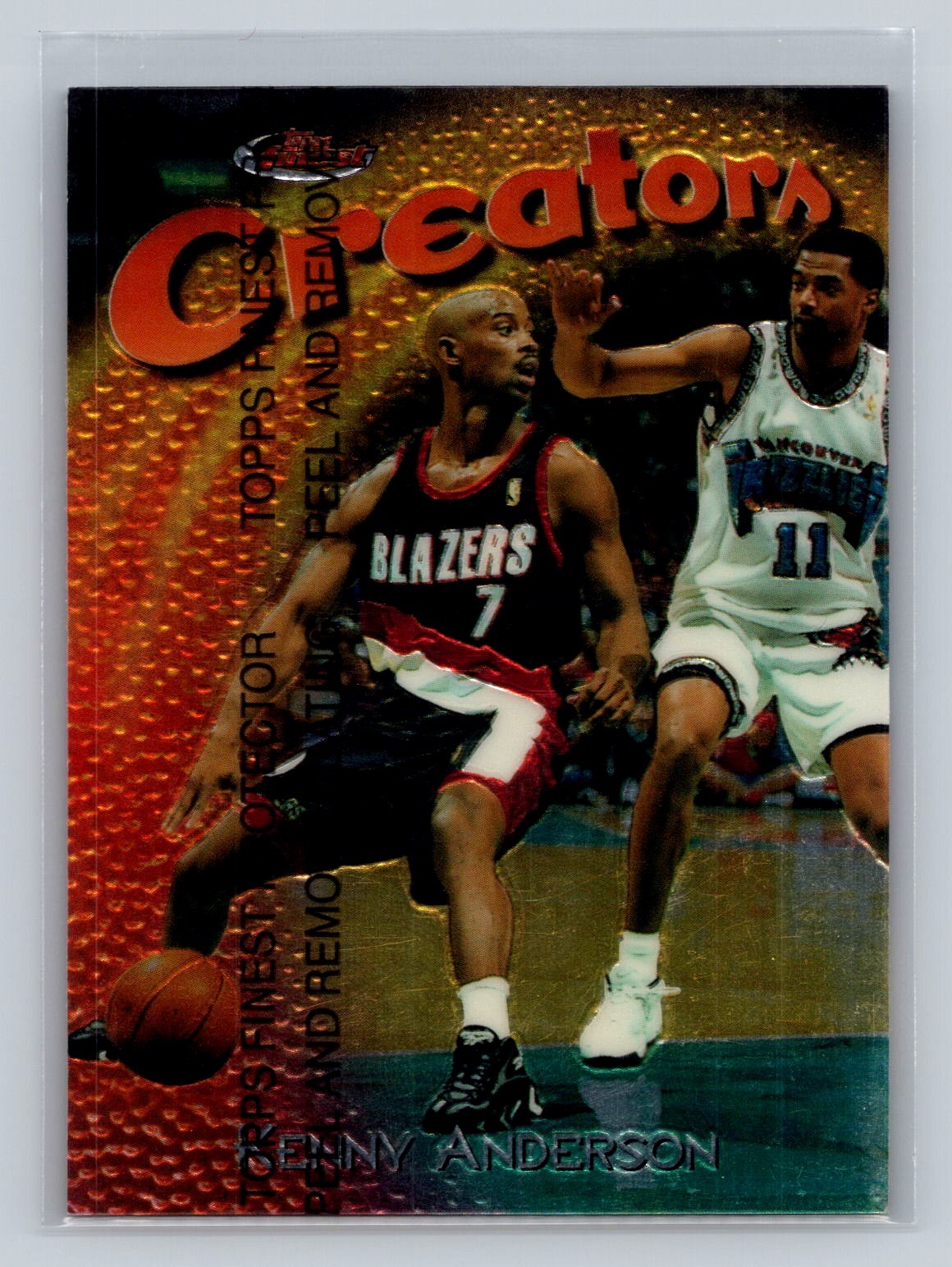 1997-98 Finest Creators #230 Kenny Anderson Portland Trail Blazers