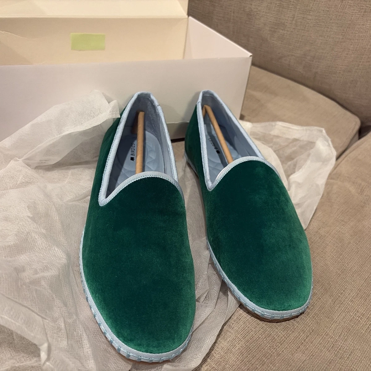 green velvet shoes products for sale | eBay