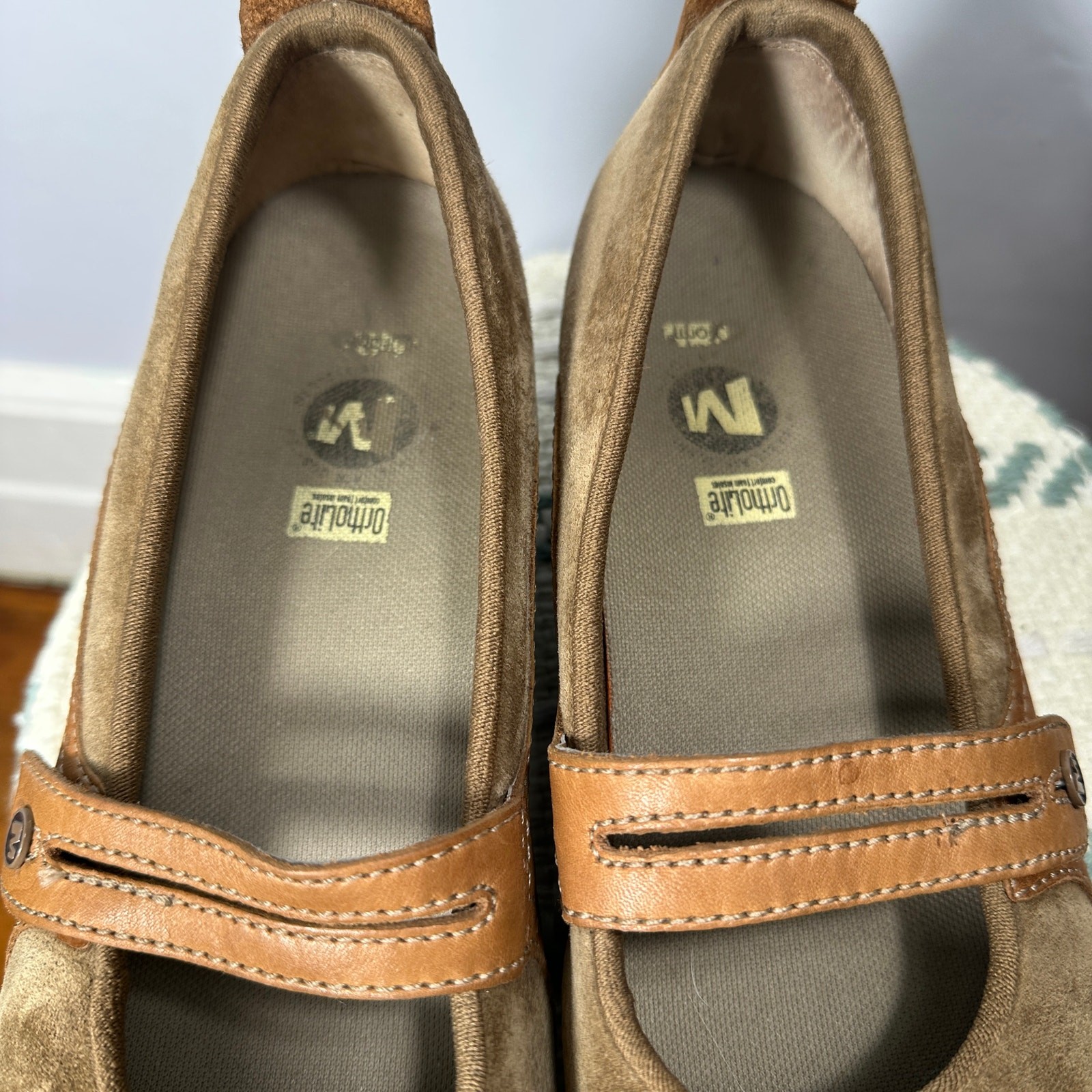 Scarpe Merrell Plaza Bandeau marrone Mary Jane pelle scamosciata US 9 5 EU 40 5 comode