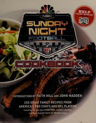 NBC Sunday Night Football Cookbook by NBC,Time Inc. Home Entertainment,John Madd
