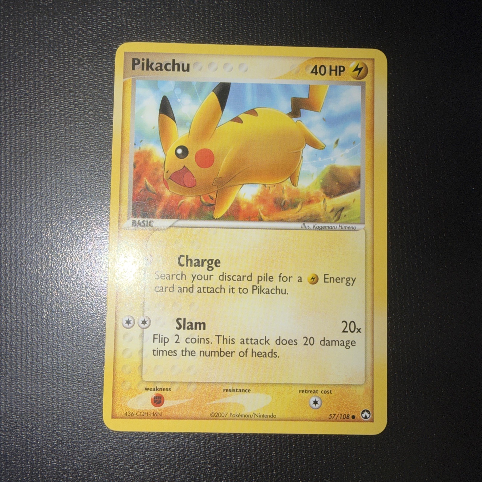 Pokemon - Pikachu - 57/108 - EX Power Keepers - LP