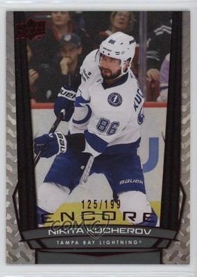2025-26 Upper Deck Series 1 Encore Red 125/199 Nikita Kucherov #E-28 1s6k