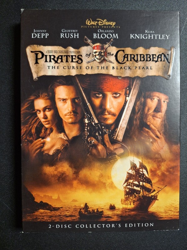 Pirates of the Caribbean: Curse of the Black Pearl - 2 Disc Edition DVD