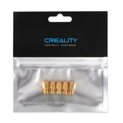 #ad #ad Official Creality 3D Printer Ender 3 0.4mm 5PCS Brass A 0.4mm Nozzle 5pc $7.86