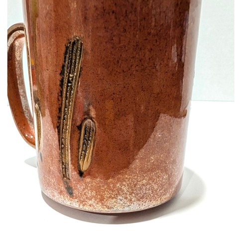 Vtg Fish Mugs, Hand Painted, Otagiri Style Mid Century 10 fl oz - Picture 11 of 15