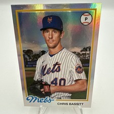 2022 Archives Base Rainbow Foil #114 Chris Bassitt /199 - New York Mets