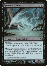 Foil - Spectral Sliver - 17 / LP / English MTG