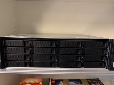 QNAP TS-1673AU-RP 52400-QG5810-00-RS NAS server with fiber card