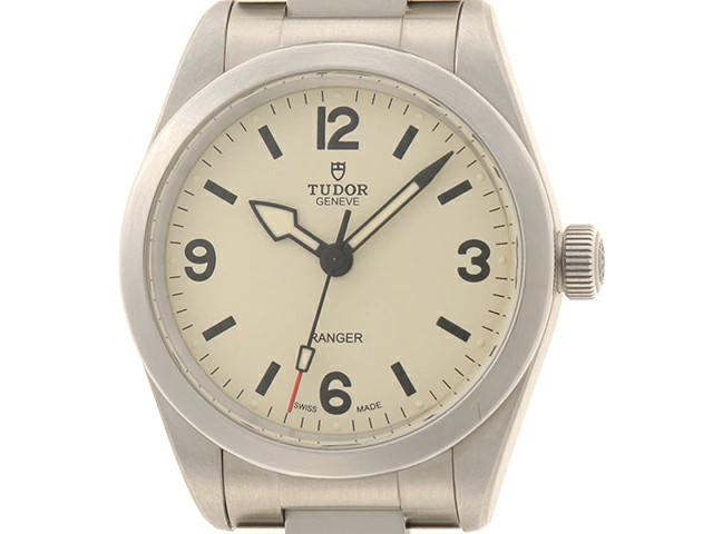 Tudor Ranger 36 79930 Stainless Steel 36mm Beige Dial Automatic Men's #DW465