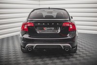 Maxton Design Diffusor Flaps Passend FüR Volvo S60 R-Design Mk2 Fl Schwarz Hochg