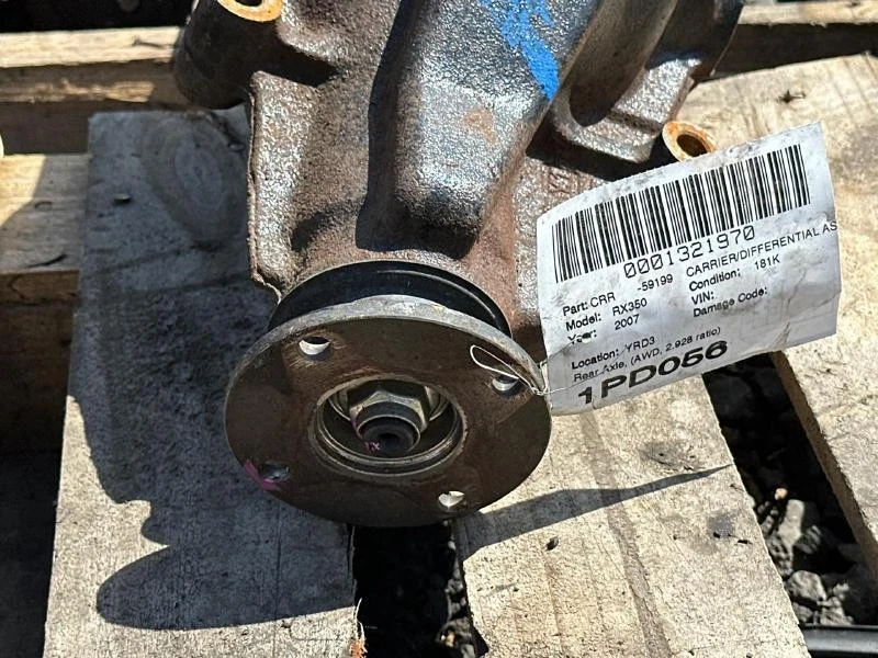 Lexus RX330 2004-2006 eje trasero portador diferencial AWD Foto 3 de 4