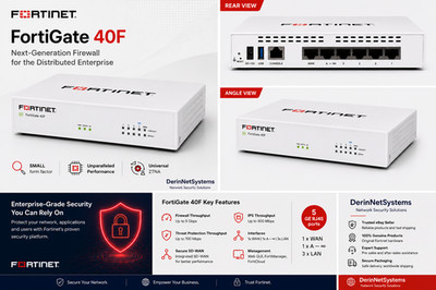 Fortinet FortiGate 40F Firewall NGFW VPN + 1J UTP Lizenz Neu inkl MwSt