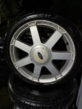 FORD FIESTA MK6 / MK7 / 16" 7 SPOKE CLIMATE ALLOY WHEEL Titanium  Td3 Cracked