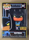 Funko Pop! DC Batman Black Light Hot Topic Exclusive #369 with Soft Protector