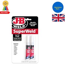 2g JB Weld SuperWeld: High Strength Super Glue for Diverse Material Repairs