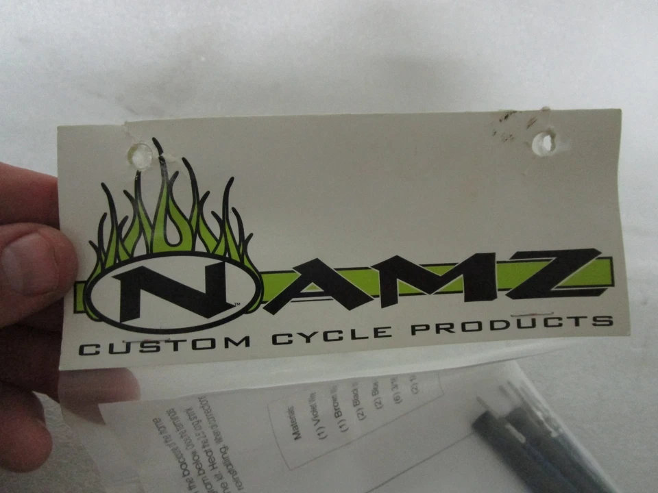 Extensión de cableado señal de giro delantera Namz 12" 96-15 Harley Softail Dyna Sportster Foto 3 de 4