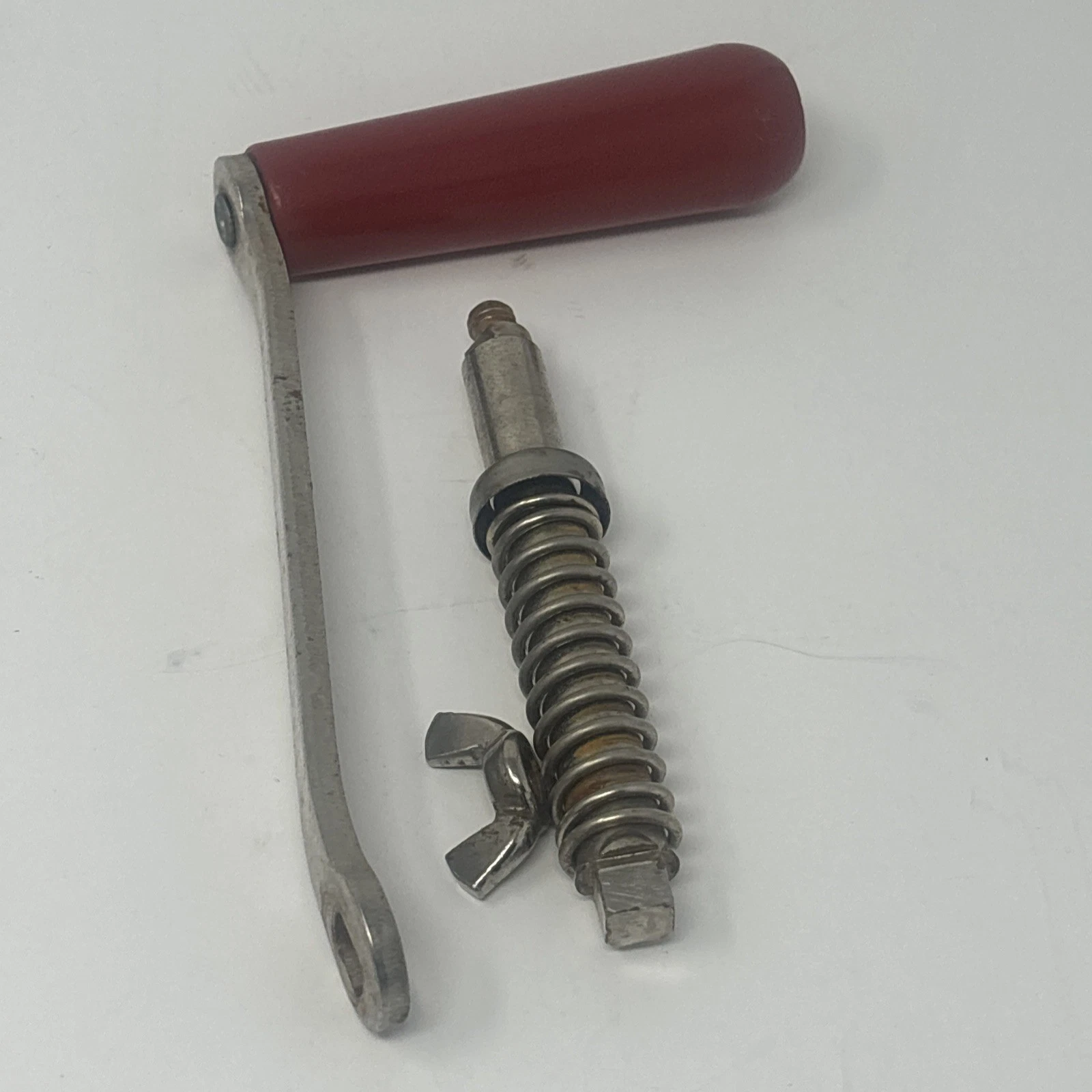 Vintage Victorio 200 Strainer Replacement Parts Shaft, Spring Wing Nut w/ Handle