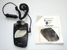 Cobra 6-Band Detection System Radar Detector Model ESD-6200 w/Cord, Bracket/Info