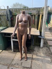 dark skinned mannequin full body female