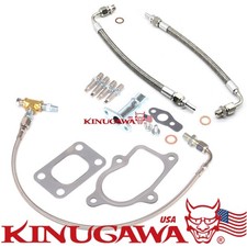 Kinugawa Turbo Oil Water Line Kit For Greddy Td04h Td04hl T25 4 Bolts Kinugawa Turbo Oil Water Line Kit For Greddy Td04h Td04hl T25 4 Bolts