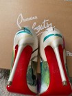BNWB Christian Louboutin Satin Pigale Pumps 120 Size 6.5 US — photo 7