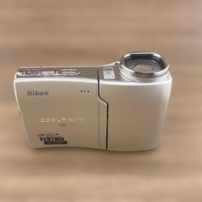 Nikon Coolpix S10 VR Swivel Digital Camera Silver