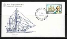 Naval Covers/ Men, Ships And The Sea /Gilbert Islands, John Byron -The Dolphin