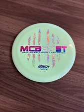 Discraft Paul McBeth 6X Claw ESP Force. Money And Winter Sunset Stamp!