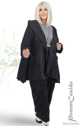 LAGENLOOK Ballon-Hose Kuschel Fleece schwarz 44 46 48 50 52 54 56 58 XL-XXL-XXXL - Bild 19 von 22