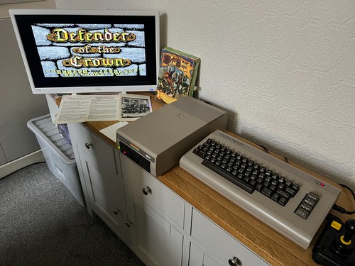 Defender of the Crown Commodore 64 Disk - Boxed Working -👽👾Retro Gift Idea👾👽 - Afbeelding 22 van 24