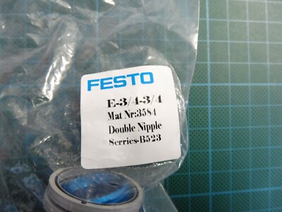 10 x Festo Doppelnippel E-3/4-3/4; 3584