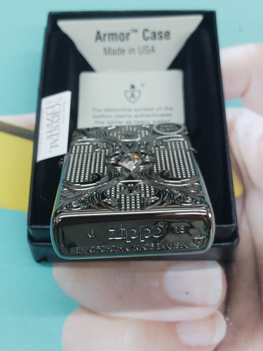 Zippo Crystal Lattice Black Ice Armor 28956 - Picture 3 of 3