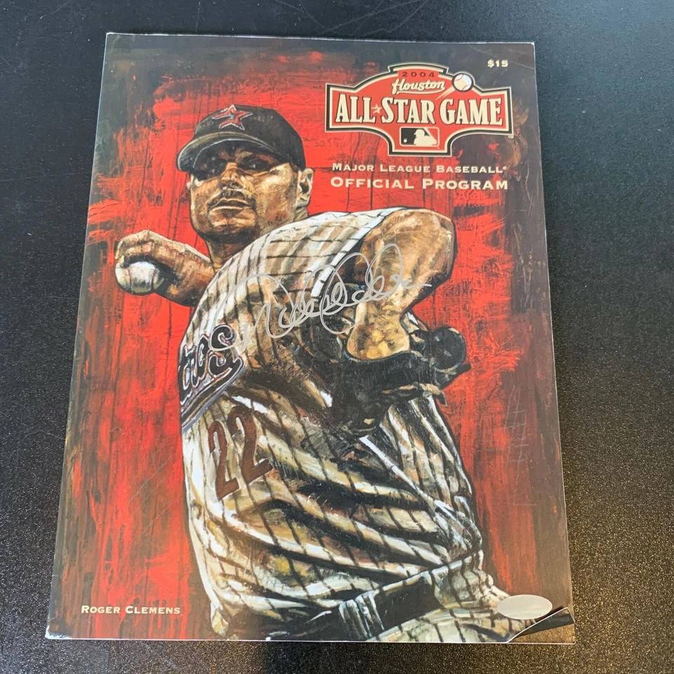 Beautiful Derek Jeter Signed 2004 Official All Star Game Program Steiner COA - Image 2 of 4