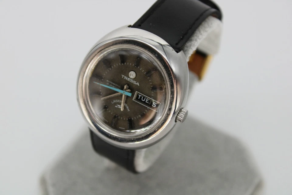 Reloj Tressa Rayo Láser Vintage en Excelente Estado Esfera Increíble - Hecho en Suiza Foto 2 de 4