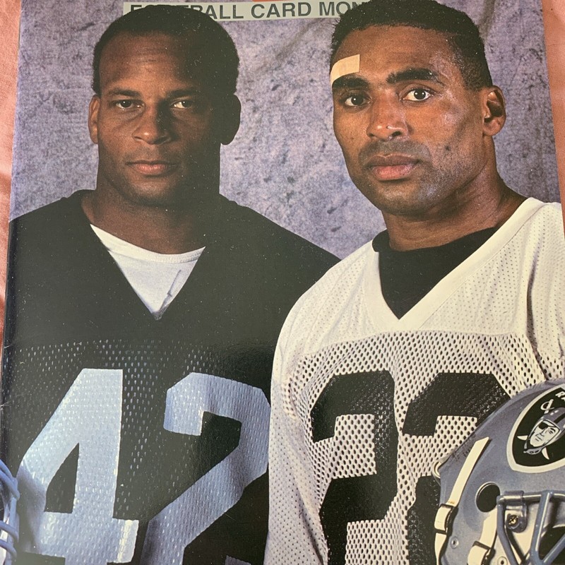 Beckett Football Card Monthly November 1991 Lott Craig Raiders Cover Magazine