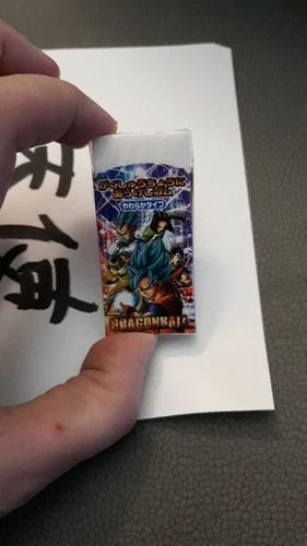 Goma de borrar DRAGON BALL SUPER hecha en Japón