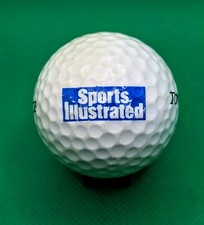 Vintage Sports Illustrated Magazine logo golf ball