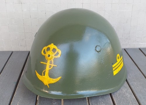 Italian Royal Navy Officer M1933 WW2 era  h e l m e t