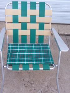 vintage camping chair