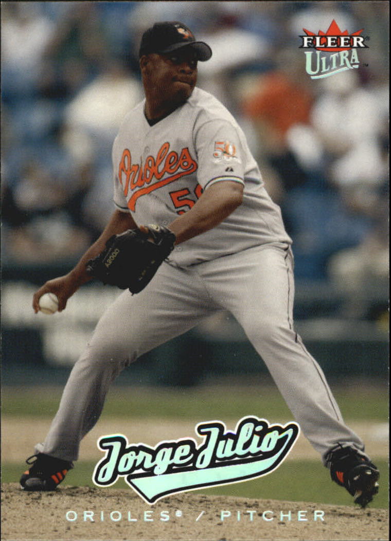 2005 Fleer Ultra #179 Jorge Julio Baltimore Orioles